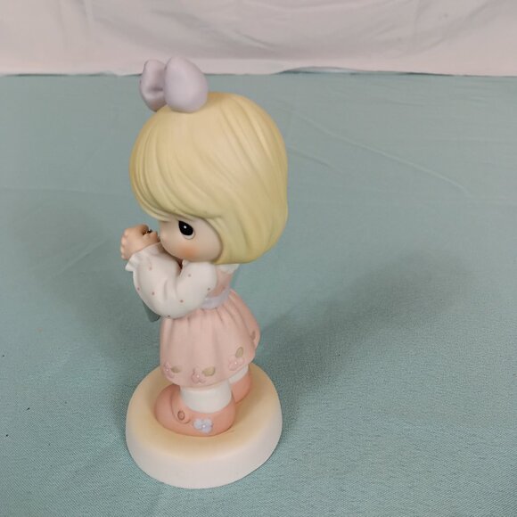 E3-4 Precious Moments Figurine c0023 Friends Are Held Within The Heart - Picture 4 of 7